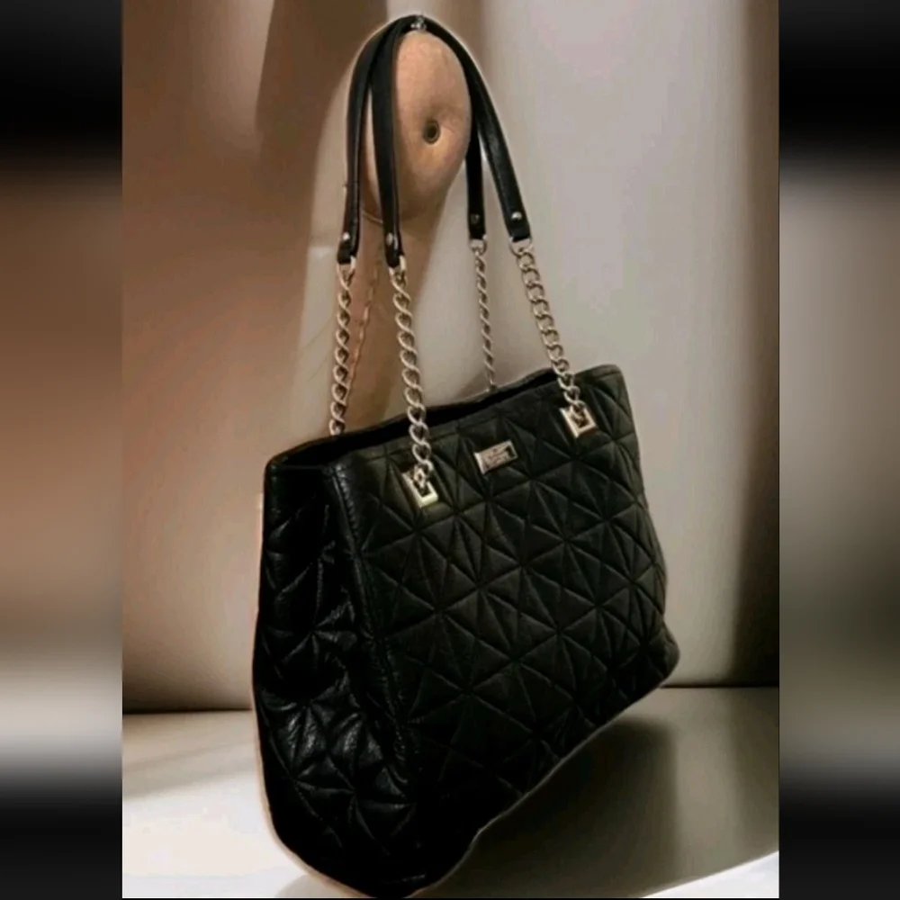 Kate Spade Sedgewick Place Phoebe Shoulder Bag Quilt Leather Pristine Cond RP448